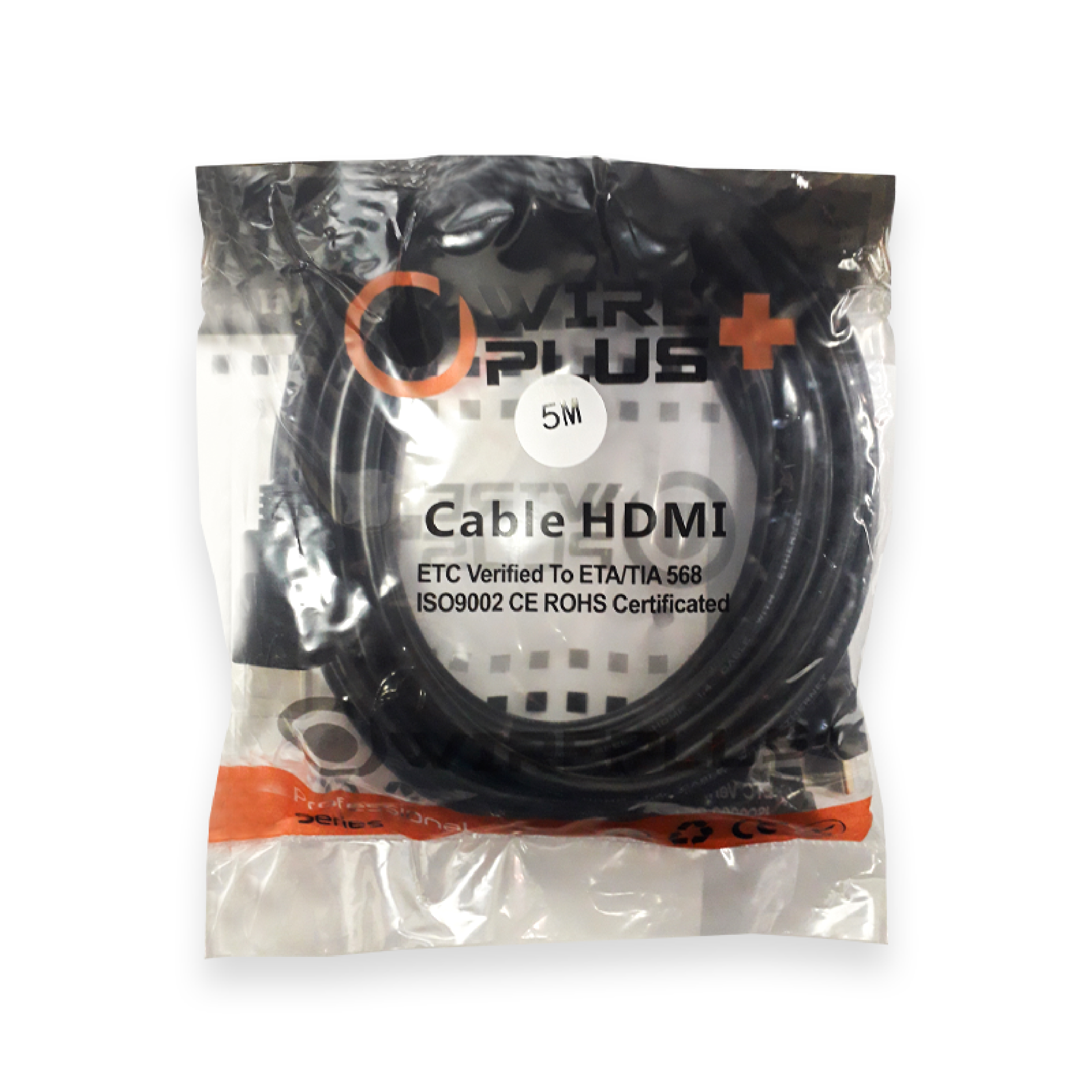 CABLE HDMI 5 METROS WIREPLUS – Kronotek